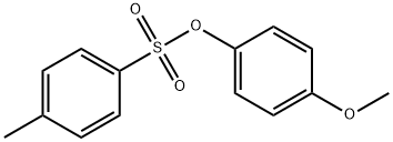 4-甲氧基苯基 4-甲基苯磺酸酯 结构式