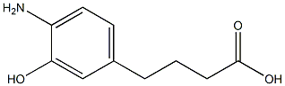 (3S,4R)-3-羟基-4-氨基苯基丁酸 结构式