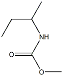 methyl N-butan-2-ylcarbamate 结构式