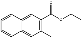 3-Methyl-naphthalene-2-carboxylic acid ethyl ester 结构式