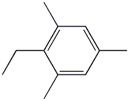 Benzene, 2-ethyl-1,3,5-trimethyl- 结构式