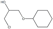 2-Propanol, 1-chloro-3-(cyclohexyloxy)- 结构式