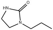 1-PROPYL-IMIDAZOLIDIN-2-ONE 结构式