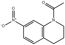 1-(7-硝基-3,4-二氢喹啉-1(2H)-基)乙酮 结构式