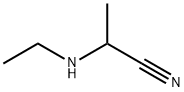 2-(乙氨基)丙腈 结构式