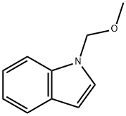 1-(METHOXYMETHYL)-1H-INDOLE 结构式