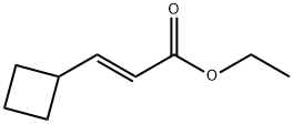 (E)-3-环丁基丙烯酸乙酯 结构式