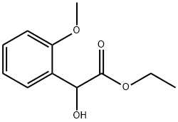 2-(2-甲氧基-苯基) -2-羟基乙酸乙酯 结构式