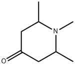 1,2,6-三甲基哌啶-4-酮 结构式