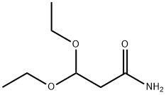3,3-DIETHOXYPROPANAMIDE 结构式