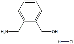 (2-(AMINOMETHYL)PHENYL)METHANOL HYDROCHLORIDE 结构式