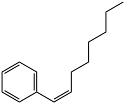 (辛-1-烯-1-基)苯 结构式