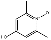 2,6-二甲基-4-羟基吡啶氮氧化物 结构式