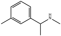 N-甲基-1-(间甲苯基)乙烷-1-胺 结构式