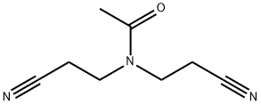 N,N-bis(2-cyanoethyl)acetamide 结构式