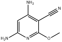 4,6-Diamino-2-methoxy-nicotinonitrile 结构式
