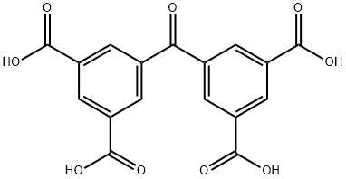1,3-Benzenedicarboxylic acid,5,5'-carbonylbis- 结构式