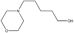 4-MORPHOLINEPENTANOL 结构式