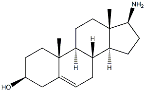 Androst-5-en-3-ol,17-amino-, (3b,17b)- 结构式