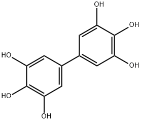 3,3',4,4',5,5'-六羟基联苯 结构式