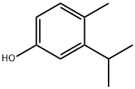 4-methyl-3-propan-2-yl-phenol 结构式