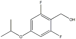 2,6-Difluoro-4-isopropyloxybenzyl alcohol 结构式