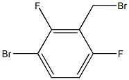 1-溴-3-(溴甲基)-2,4-二氟苯 结构式