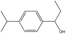 1-(4-propan-2-ylphenyl)propan-1-ol 结构式
