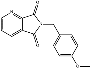 6-(4-甲氧苄基)-5H-吡咯并[3,4-B]吡啶-5,7(6H)-二酮 结构式