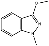 3-METHOXY-1-METHYL-1H-INDAZOLE 结构式