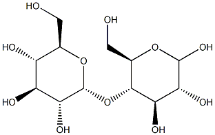 (2S,3R,4R,5S,6R)-6-(羟甲基)-5-(((2R,3R,4S,5S,6R)-3,4,5-三羟基-6-(羟甲基)四氢-2H-吡喃-2-基)氧基)四氢-2-吡喃-2,3,4-三醇 结构式