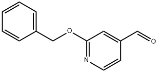 2-(Benzyloxy)isonicotinaldehyde 结构式