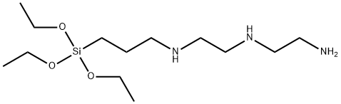 1,2-Ethanediamine, N-(2-aminoethyl)-N'-[3-(triethoxysilyl)propyl]- 结构式