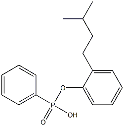 (3-methylbutyl-phenyl-phosphoryl)benzene 结构式