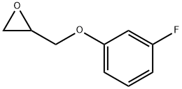 (S)-2-((3-FLUOROPHENOXY)METHYL)OXIRANE 结构式