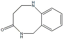 2,3,5,6-Tetrahydrobenzo[b][1,5]diazocin-4(1H)-one 结构式