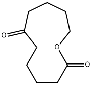 Oxacycloundecane-2,7-dione 结构式