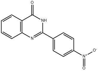 2-(4-硝基苯基)喹唑啉-4(1H)-酮 结构式