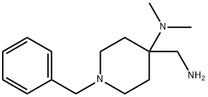 (4-Aminomethyl-1-benzyl-piperidin-4-yl)-dimethyl-amine 结构式