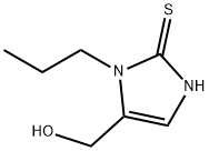 (2-Mercapto-1-propyl-1H-imidazol-5-yl)methanol 结构式