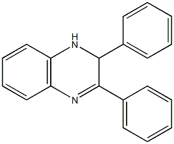 Quinoxaline, 1,2-dihydro-2,3-diphenyl- 结构式