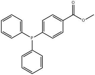 Benzoic acid, 4-(diphenylphosphino)-, methyl ester 结构式