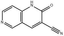 2-oxo-1,2-dihydro-1,6-naphthyridine-3-carbonitrile 结构式