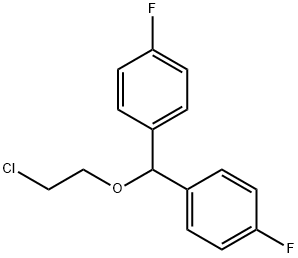Benzene, 1,1'-[(2-chloroethoxy)methylene]bis[4-fluoro- 结构式
