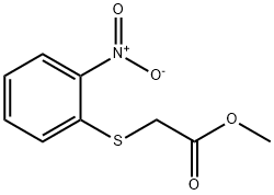 2-(2-硝基苯硫)乙酸甲酯 结构式
