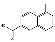 5-氟喹啉-2-羧酸 结构式
