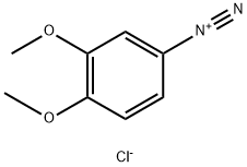 3,4-dimethoxybenzenediazonium chloride 结构式