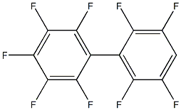 1,1'-Biphenyl, 2,2',3,3',4,5,5',6,6'-nonafluoro- 结构式