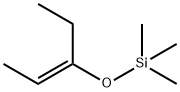 Silane, [[(1E)-1-ethyl-1-propenyl]oxy]trimethyl- 结构式