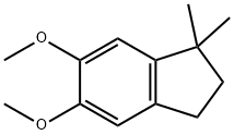 5,6-Dimethoxy-1,1-dimethyl-2,3-dihydro-1H-indene 结构式